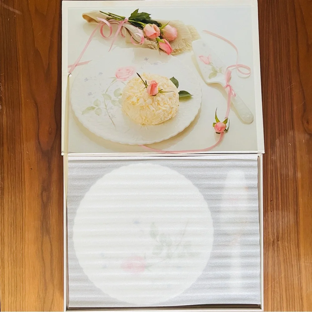 VINTAGE • Mikasa Bone China cake serving set‎